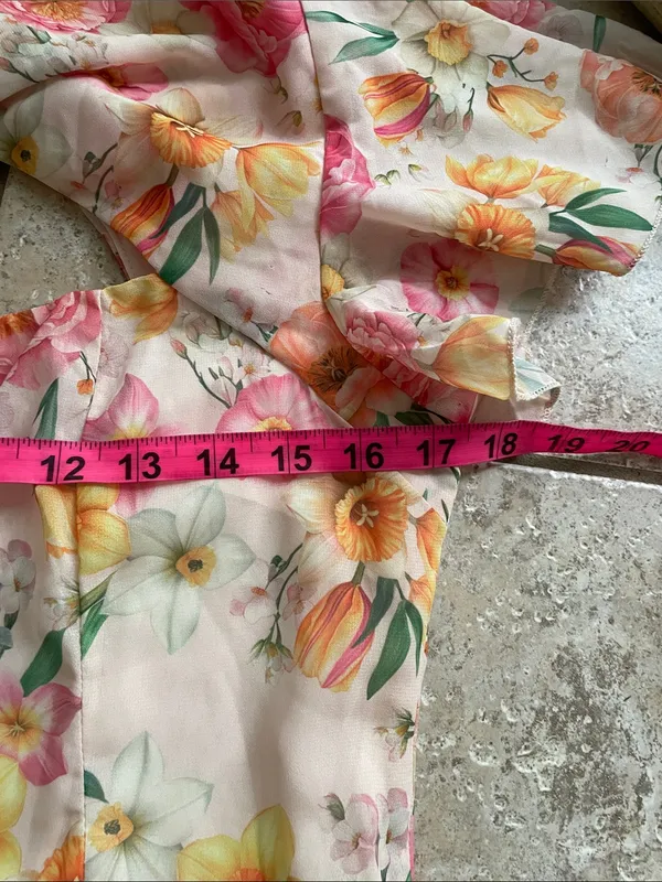 Petal & Pup Leila Floral Maxi Dress in Peony - Image 14