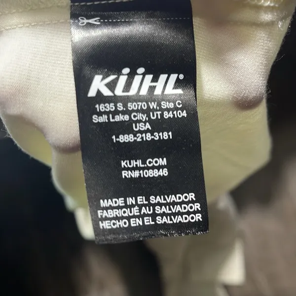 Kuhl Women's Konstance Long Sleeve‎ Ivory Size XS - Image 4