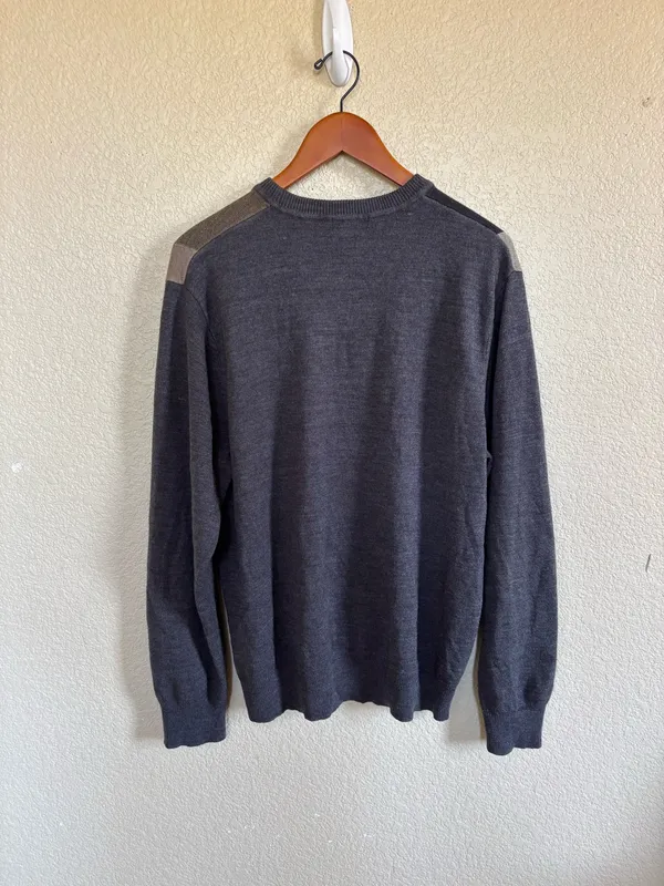 Dockers brown & grey checkered sweater  - Image 4