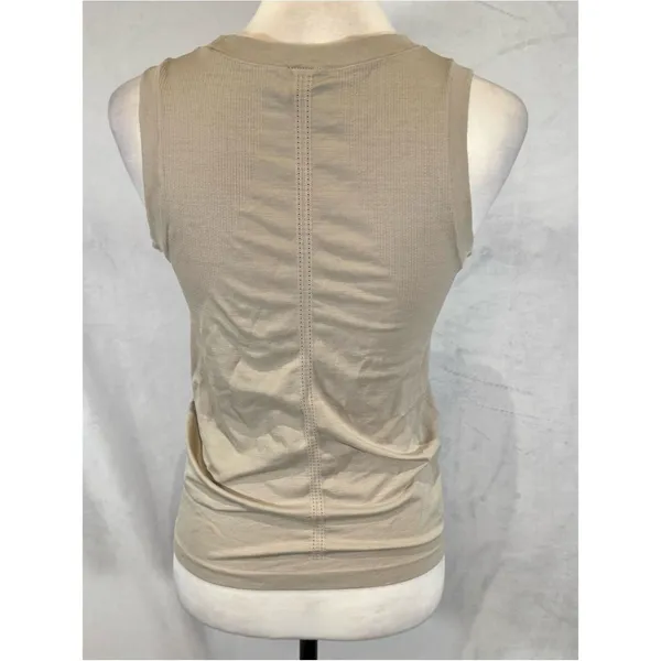 Yogalicious seamless Bridgette active tank in beige size small - Image 5