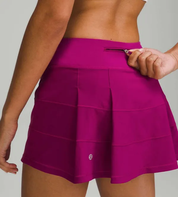 Lululemon Magenta Pace Rival Skirt  - Image 5