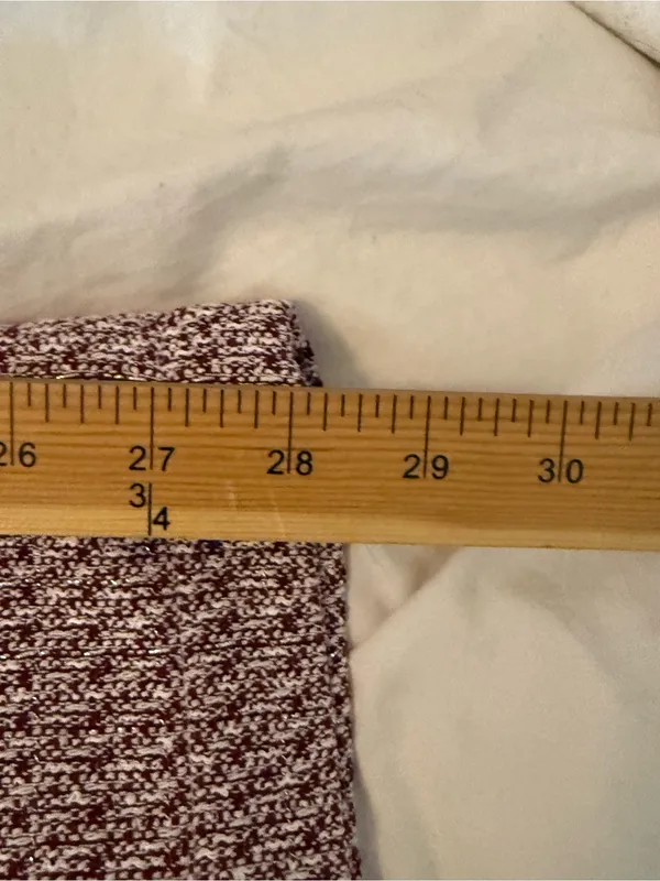 Hunter & Brown Premium Wide-Leg Pants – Size L Mauve - Image 10