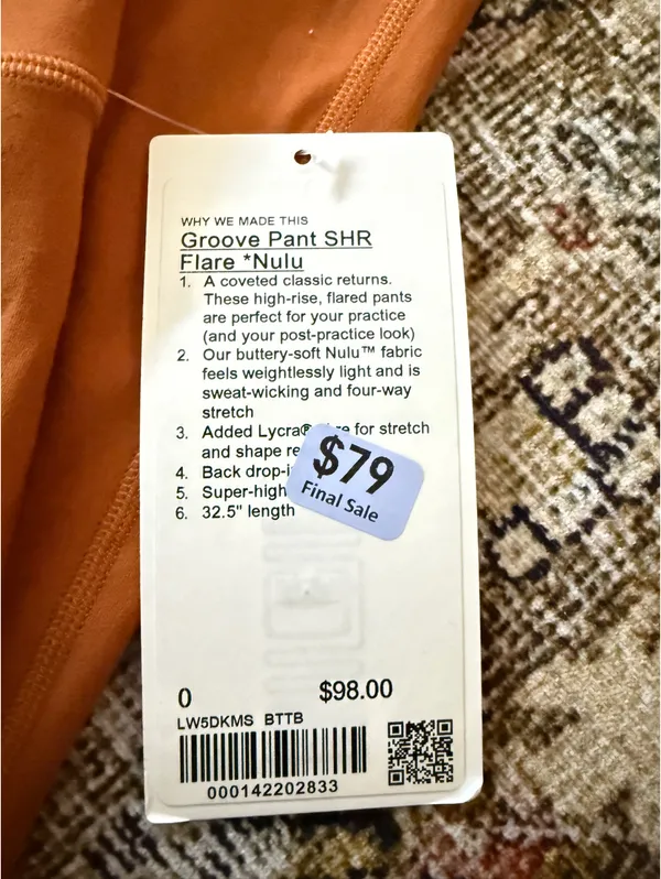 Groove Lululemon Flare - Image 3