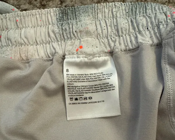 Lululemon Hand Painted Hotty Hot Shorts  - Image 5