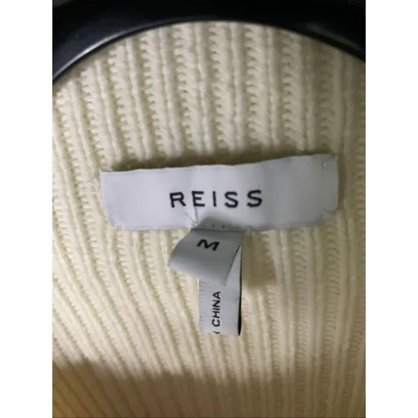 Reiss cotton wool blend sweater women's size medium - Image 3