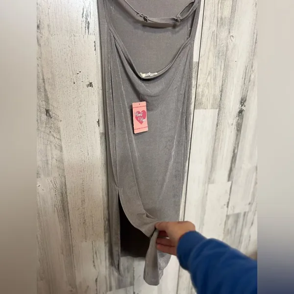 Midi dress Silver - Image 6