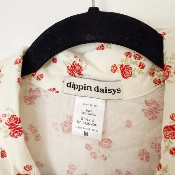 Dippin Daisy's Olivia Top and Pajama Pant Set Sz M - Image 3