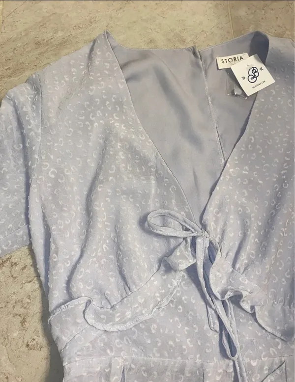 Revolve Blue Romper - Image 3