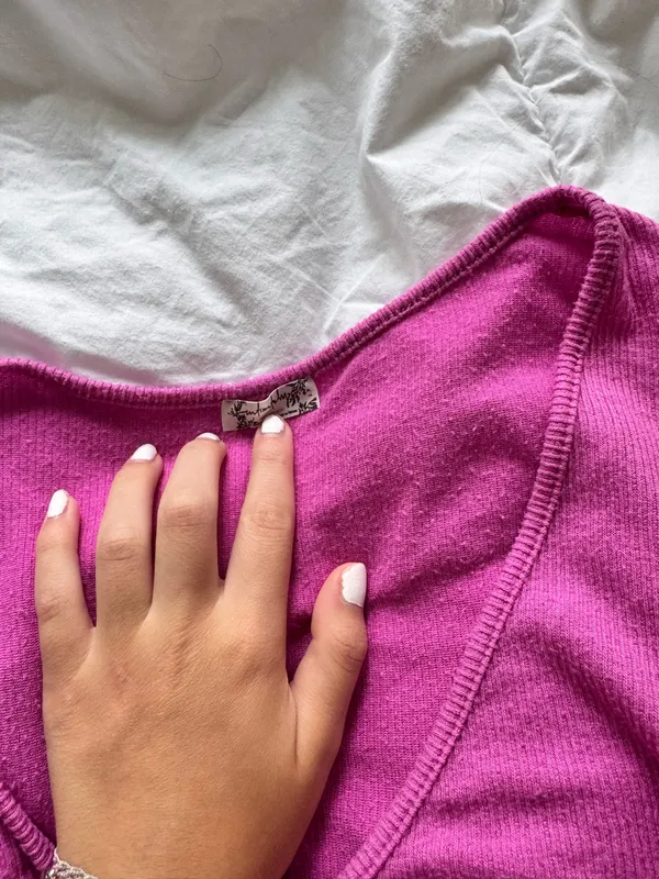 Pink free people top - Image 3