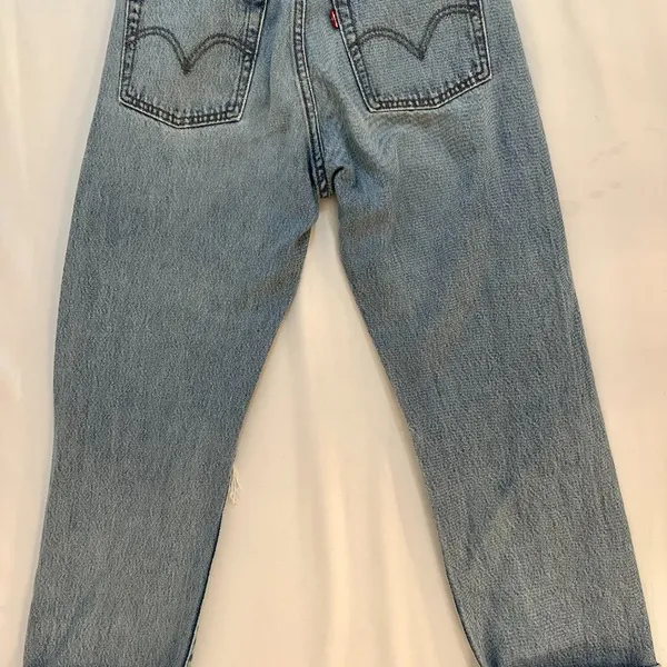 Levi's Wedgie Fit Shredded Straight Women's Jeans - 25 - Image 7