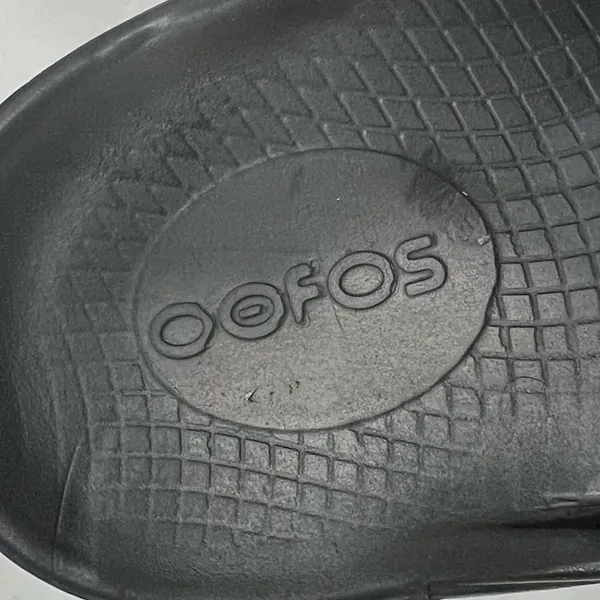 OOFOS Oolala Oofoam Recovery Sandals Womens 9 Black‎ Lightweight Comfort Shoes - Image 13