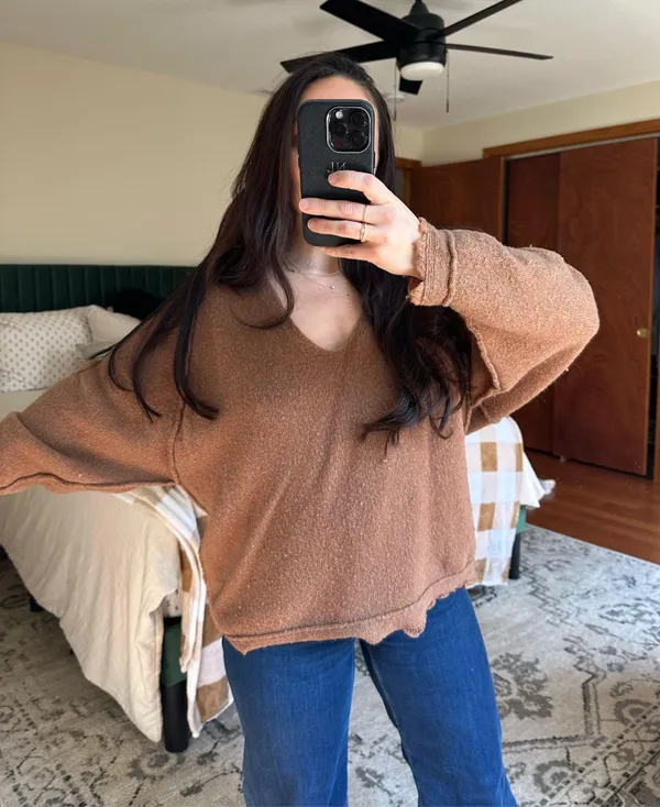 Free People Oversized Sweater - Image 3