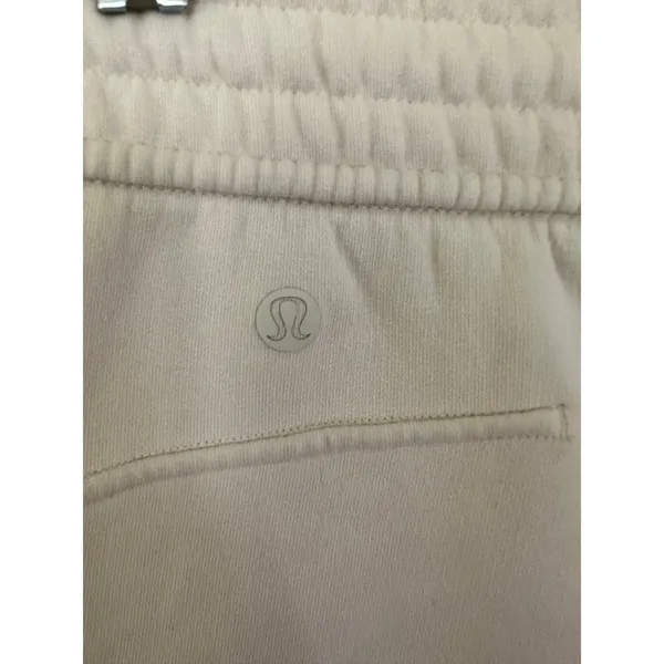 Lululemon Loungeful High-Rise Wide Leg Crop White Opal size 10 - Image 8