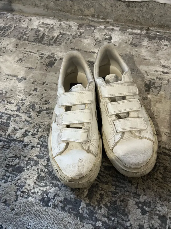Veja White Sneakers Size 6 US - Image 2