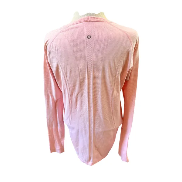 Lululemon Longsleeve Pink Athletic Top for Women - Image 5