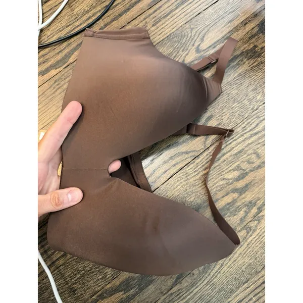 skims wireless form t-shirt Bra Cocoa Size 36DD NWT $50 - Image 7