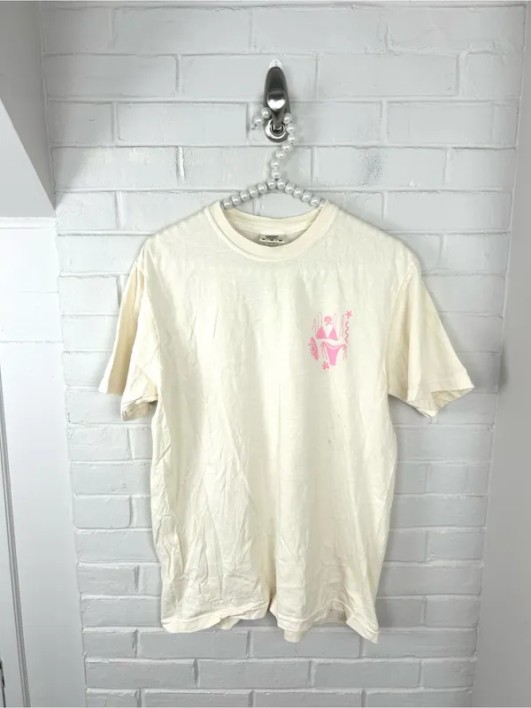 Sunkissed Coconut Pink Swim & Surf Tee Size M - Image 2