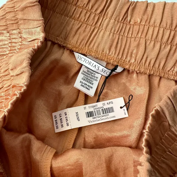 Victoria’s Secret Satin Stripe Sleep Shorts - Image 2
