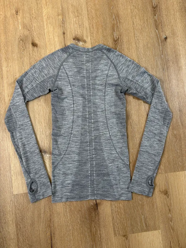 Lululemon Grey Swiftly Tech Long Sleeve - Image 6