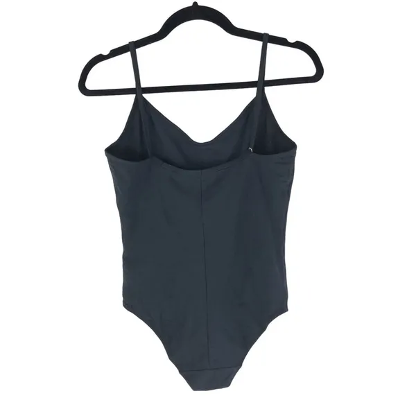 Everlane Womens The Cami Bodysuit Bikini Black XS - Image 4