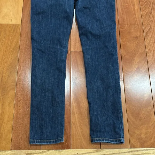 MISS ME Women's Plain Stretch Crop Skinny Zip Ankle‎ Jeans Mid Rise Blue Size 29 - Image 6