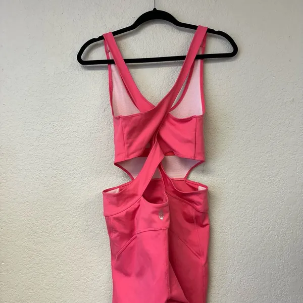 Free People Movement Back It Up Onesie in Dragonfruit Size Medium - Image 4