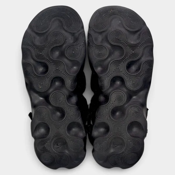 Nike Owaysis Sandals Women 7 Triple Black Adjustable Sport - Image 10
