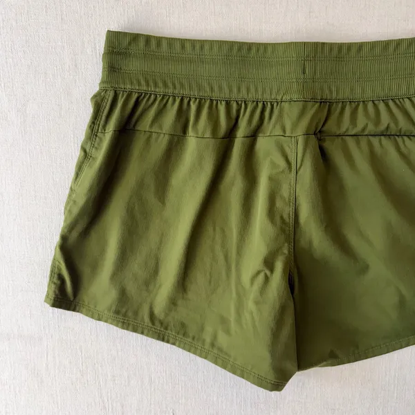 The North Face Aphrodite 2.0 Hiking Shorts Womens XL Olive Green - Image 7
