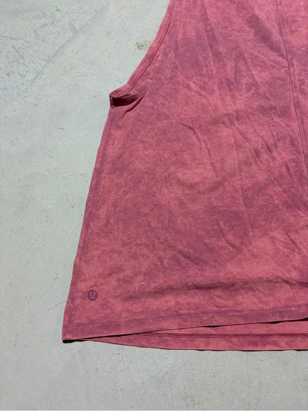 Lululemon Washed Pink Sleeveless Tank Top - Image 4