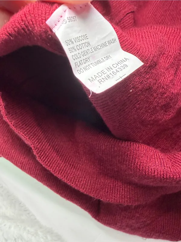 Petal & Pup Burgundy Ribbed Knit Tank Dress - Image 5