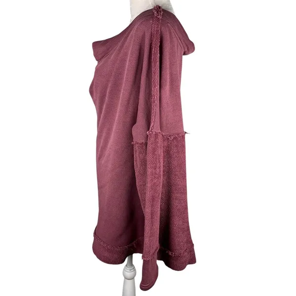 Free People Otto Slouchy Sweatshirt Tunic Oversized Jasper Rose M - Image 12