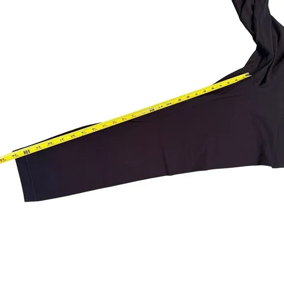 Lululemon Align Leggings Solid Black Soft Yoga Athleisure‎ Smooth Lounge Size 12 - Image 9