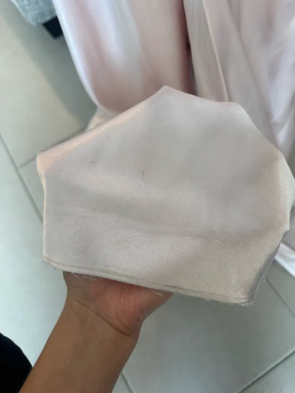 Azazie Pink One Shoulder Dress - Image 6