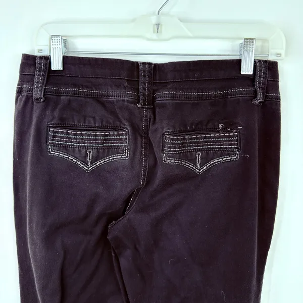 BKE Casuals Women's Black Mollie Bootcut Pants Size 27 - Image 4