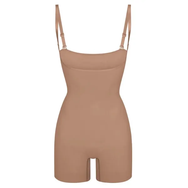 SKIMS Seamless Sculpt Open Bust Bodysuit Under bust Sienna size XS - Image 2