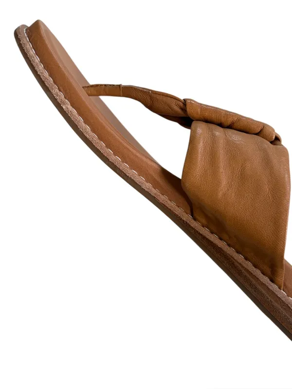 Like New Sofft Leather Essie Sandals Tan Size 9.5 - Image 5