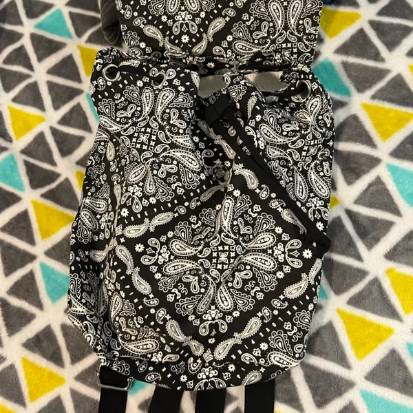 PINK mini bandana backpack - Image 3