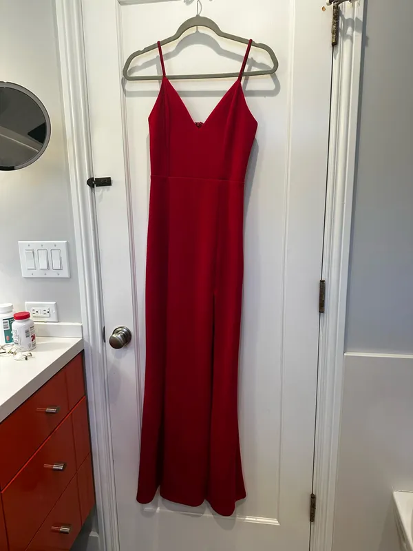 Red Maxi Dress - Image 2