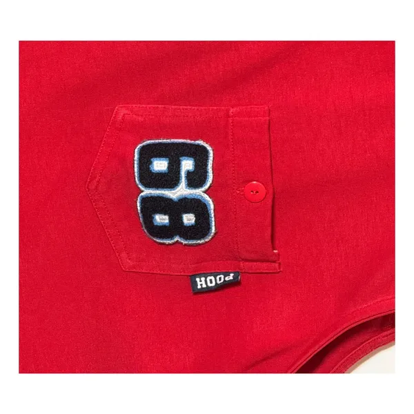 Vintage Disney Top Womens Plus Size 22 Winnie the Pooh Red Button Up Collar Vest - Image 5