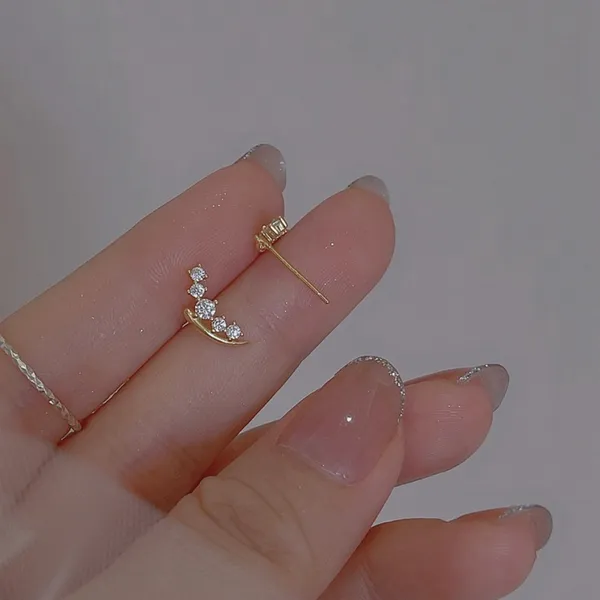 Small Mini CZ Cubic Zirconia Stud Earrings for Women Girls,Tiny Cute Earrings - Image 2