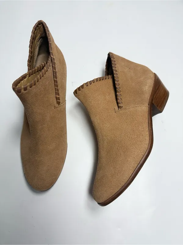 Jack Rogers Women's Sadie Suede Ankle Booties S-603 Sz 5-1/2 - Image 2