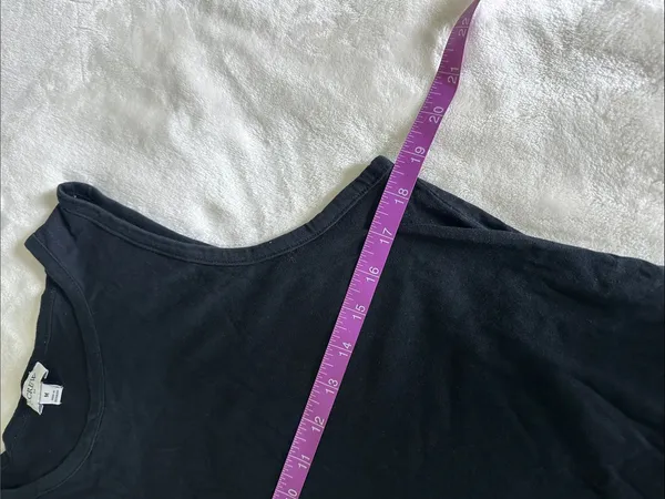 J. Crew Black Eyelet Ruffle Hem Tank - Image 6
