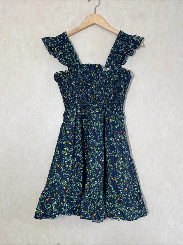 Hill House Home Women’s The Elizabeth Nap Mini Dress Sleeveless Smocked M - Image 5