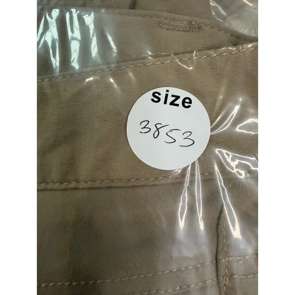 Athleta Low Rise Relaxed Cargo Casual Tan Khaki Pants Size 4 - Image 9