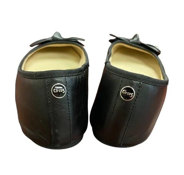 Circus by Sam Edelman Connie Leather Ballet Flat size 8 black - Image 9