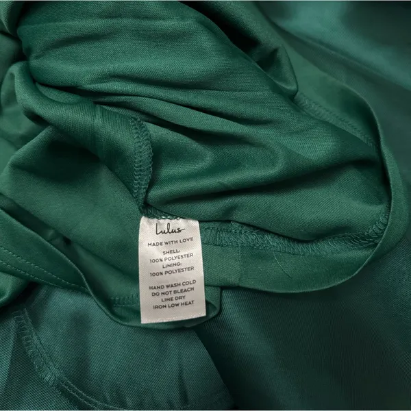 Lulus Broadway Show Emerald Green High-Low Gown - Image 11