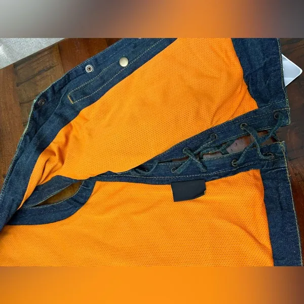 Milwaukee Leather XS Denim Women's Vest - Image 4