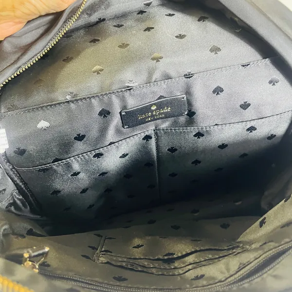 Kate Spade Chelsea Medium Nylon Backpack - Black - Image 4