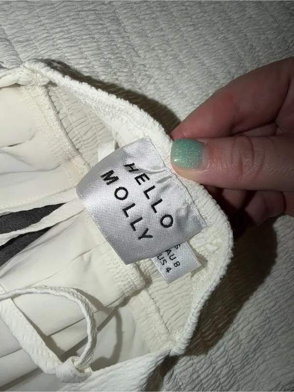 Hello Molly La Devotee Dress in White Size 4 - Image 13