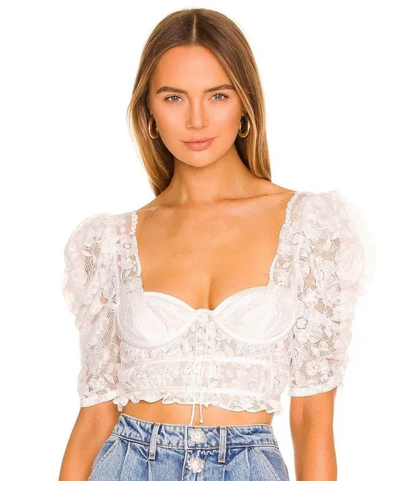 For Love & Lemons Lorena Top - Image 2